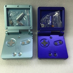 GBA SP Gameboy Advanceコンソール用フルセット交換用ハウジングシェルマルチカラーゼルダ/マリオ/ピカチュウプラスチック製