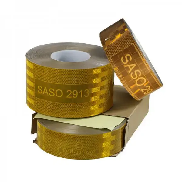 Saud Arabia SASO 2913 Retro Reflective Conspicuity Tape Reflective Sticker