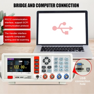 VICTOR 4090C Multiple Frequency and Level <strong>Tests</strong> with a <strong>Basic</strong> Accuracyof 0.1%.USB and RS232 Bench LCR Meter LCR Bridge 100KHz - Product Image 4