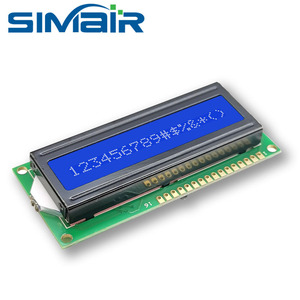 LCD 1601 Zeichen anzeige HD mit Hintergrund beleuchtung Parallel anschluss modul ST7066 Gelb unterstützt die Anpassung - Product Image 5
