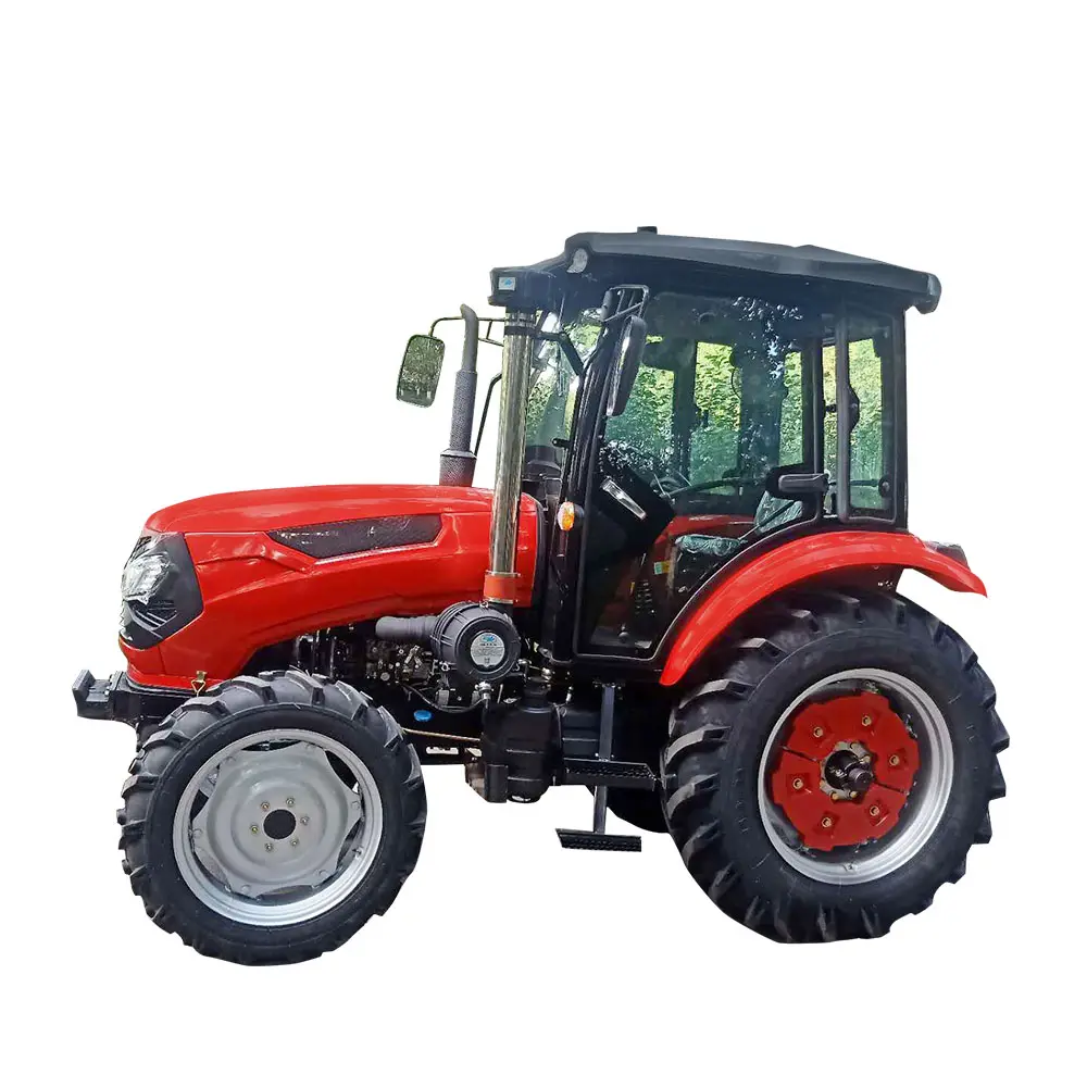 Mini tractor diésel de 4x2 y 25HP, tractor agrícola de granja, 18HP, 25hp, 30hp, 40hp, 50hp, 60hp, China, en venta