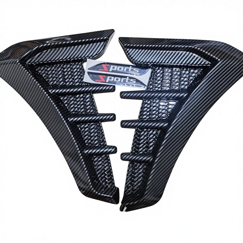 Black carbon fiber