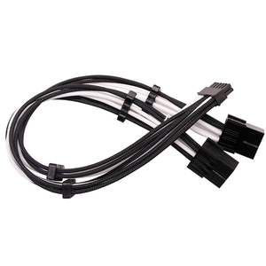 <strong>Basic</strong> 12Pin PCIe Extension Graphics Card Sleeved Cable 3090 ATX PSU Power Supply All PCs GPU Video Card Cord <strong>Computer</strong> - Product Image 5