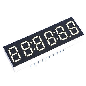 Hot verkauf Custom led uhr modul 0.36 zoll super red 7 segment led-anzeige 6 digit