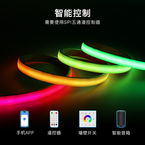 1428LED RGBWIC COB-полоска с USB-разъемом - Product Image 2