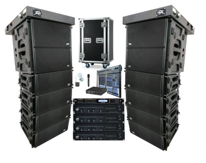 Peavey âm thanh chuyên nghiệp video ánh sáng thiết bị âm thanh Loa Kép 8 inch dòng mảng thụ động loa - Product Image 1