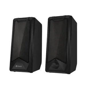 Calidad de audio HIFI Uso de escritorio Dos en uno Iluminación RGB Altavoz combinado de altavoz de computadora
