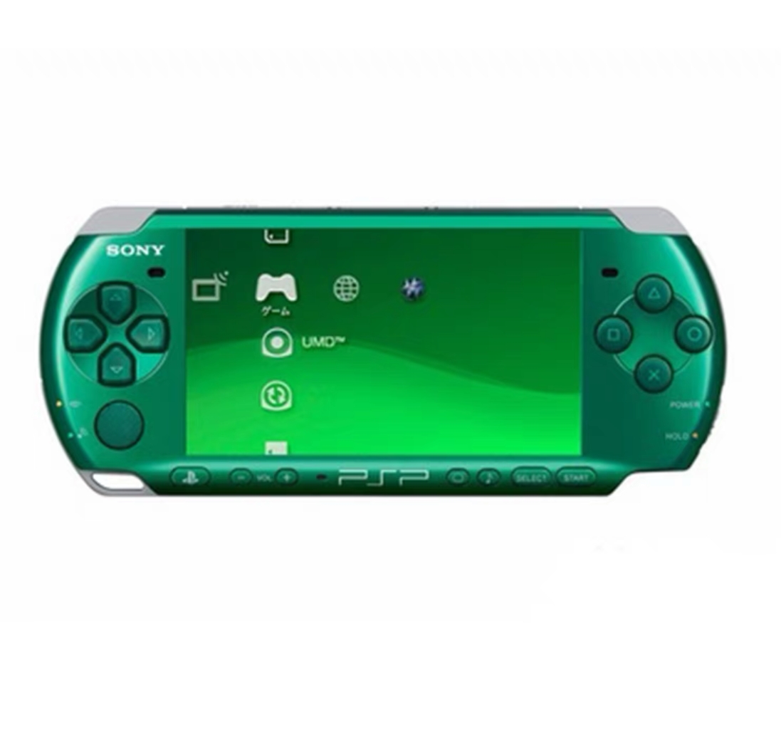 PSP3000 สีเขียวมรกตของแท้
