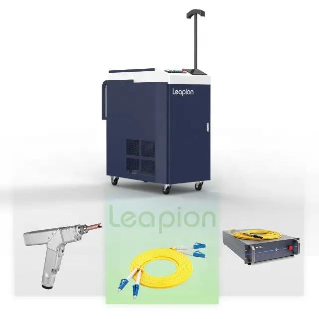 Máquina de solda a laser portátil de leapion, para distribuidor de metal, preço, máquina de solda industrial a laser, feita na china, usado