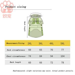 防水XS印花图案雨衣狗反光附件萨摩耶边境牧羊犬金毛雨天 - Product Image 5