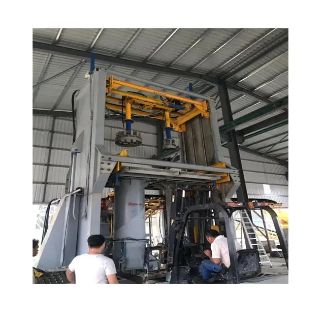 Double-position vertical vibration concrete pipe making machine, vertical machine for manufacturing rcc hume pipe