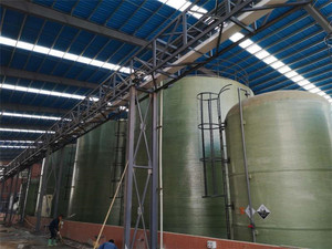 High Quality Fiber Glass Reinforced Plastics Storage Tank <strong>Silo</strong> for Liquids Storage