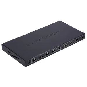 4K 60Hz <strong>1</strong>-in-8-out HDMI 2.0 <strong>Splitter</strong> 1x8 Video <strong>Splitters</strong> &amp; Converters with <strong>1</strong> in 8 <strong>Output</strong>