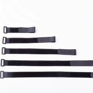 Correa ajustable de nailon impresa con logotipo de gancho y bucle personalizado de fábrica con correas de velcro - Product Image 3