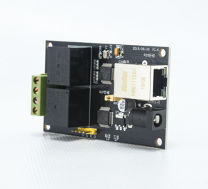 2 canali DC5V 10A modulo relè di rete IP industriale telecomando Ethernet a HHT-NET2D Modbus RS485