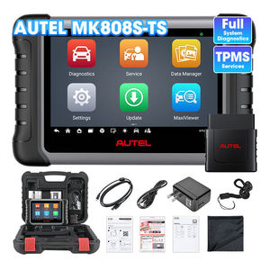 Autel Maxicom-Herramienta de escaneo bidireccional mk808ts, herramienta de diagnóstico TPMS, sensor de diagnóstico, programación y reaprendizaje
