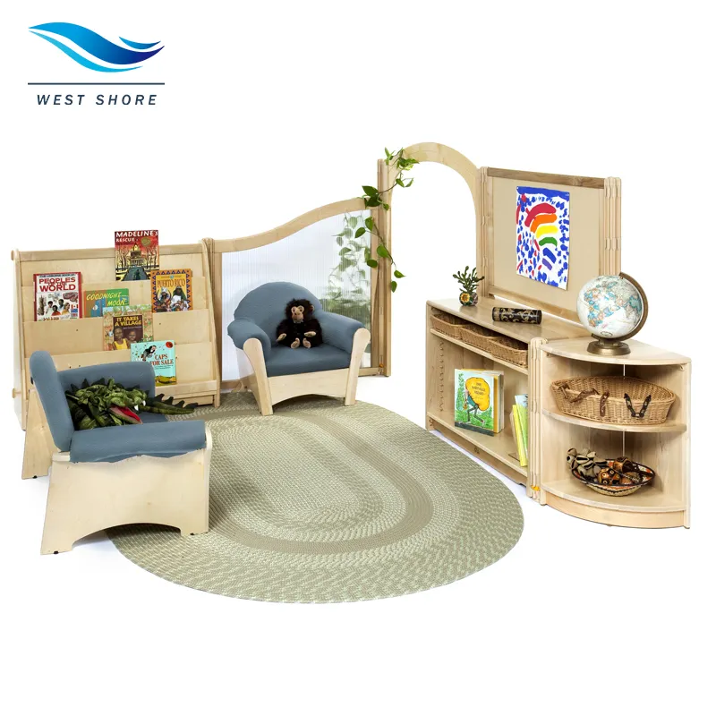 Meubles de salle de classe pour la maternelle meubles de garderie environnement Design Montessori préscolaire bébé pépinière ensemble de meubles