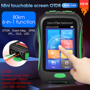 COMPTYCO AUA-16U/16A Optical Time <strong>Domain</strong> Reflectometer 80KM Multifunctional Online <strong>Testing</strong> 1550nm Optical Fiber Tester Mini OTDR - Product Image 2