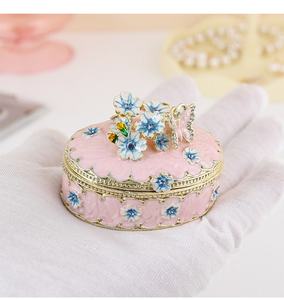 подарков и металлических поделок маленькие шкатулки для ювелирных изделий для рождественских модных подарков - Product Image 5