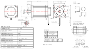 Casun NEMA34 motore Stepper con Encoder 8.3N.m alto duro circuito chiuso Stepper Motor per robotica & macchina CNC