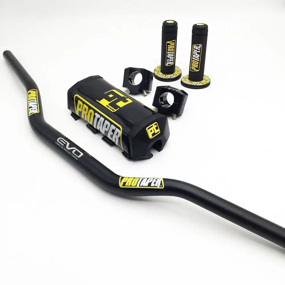 Kit de manillar PRO Taper de 1-1/8 ", almohadillas para manillar Pit Pro Racing Dirt Bike, adaptador CNC de 28,5mm