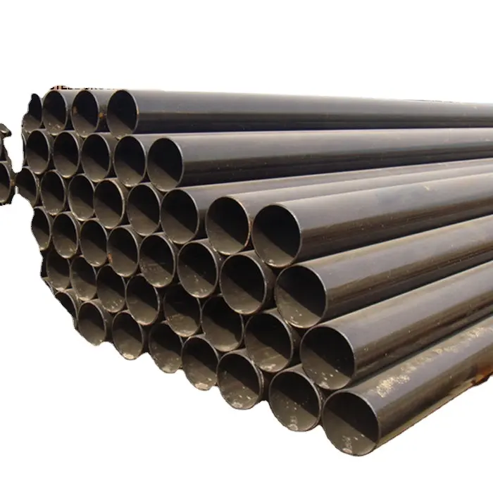 API 5CT de petróleo y gas horario 20 40 negro tubo de acero sin costura tubo y tubo de acero al carbono