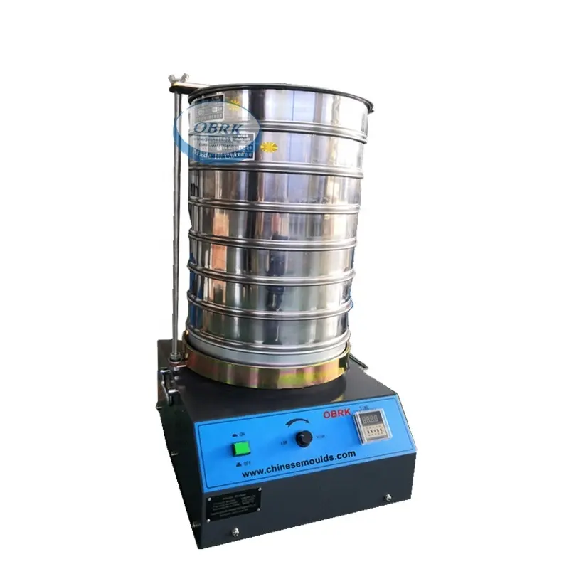 OBRK Vibrating Sieve Shaker Fertilizer Vibrating Sieve Shaker With 12 Sieves