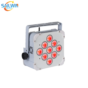 SW-C6V9BW赛文舞台灯欧盟股票美国6X18W DMX电池无线发光二极管停车灯DJ发光二极管上灯KTV DJ节目