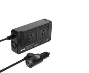 GCSOAR 200W DC a AC Enchufe universal 110VAC Salida Mini inversor de corriente para automóvil con salidas Tipo-C Carga USB - Product Image 5