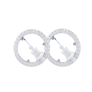 2022 süper parlaklık kaliteli SMD 2835 iki renk ayarlanabilir Led kaynağı yuvarlak modülü - Product Image 6