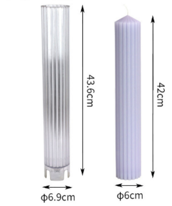 Taille 4 : bandes de 6x42 cm