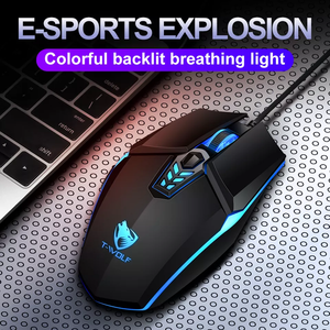 Wired Gaming Mouse G510 Programm Makro definition Professional-Grade Gamer Mäuse RGB Wired Mouse Optisch für Laptop-Computer - Product Image 4