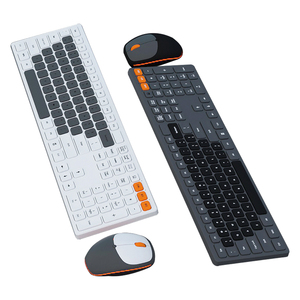 SAMA All in One Ultra-Thin <strong>Wireless</strong> Laptop Desktop <strong>Computer</strong> <strong>Keyboard</strong> and <strong>Mouse</strong> Set <strong>Mouse</strong> and <strong>Keyboard</strong> <strong>Combos</strong> - Product Image 1