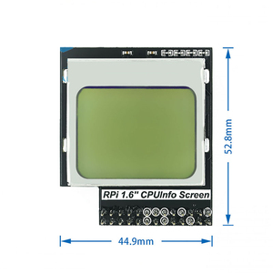 <strong>CPU</strong> Info LCD screen 1.6 inches with backlight switch for <strong>Raspberry</strong> <strong>PI</strong> 3B+ - Product Image 3