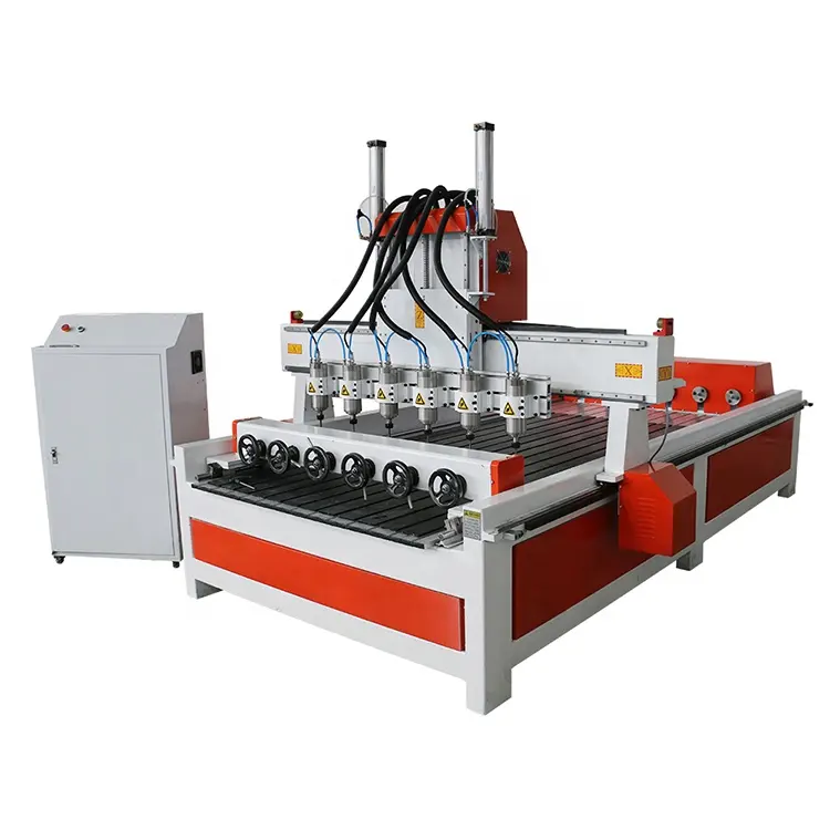 Multi-process 4 axis cnc router machine matched with rotary device customization supported High efficiency 3D processing