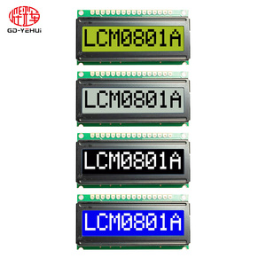 YHBC0801A <strong>Module</strong> Blue/Green Screen 8x1 <strong>Character</strong> <strong>LCD</strong> <strong>Display</strong> <strong>Module</strong> 0801 5.0V or 3.3V STN FSTN Liquid Crystal <strong>Display</strong> - Product Image 6