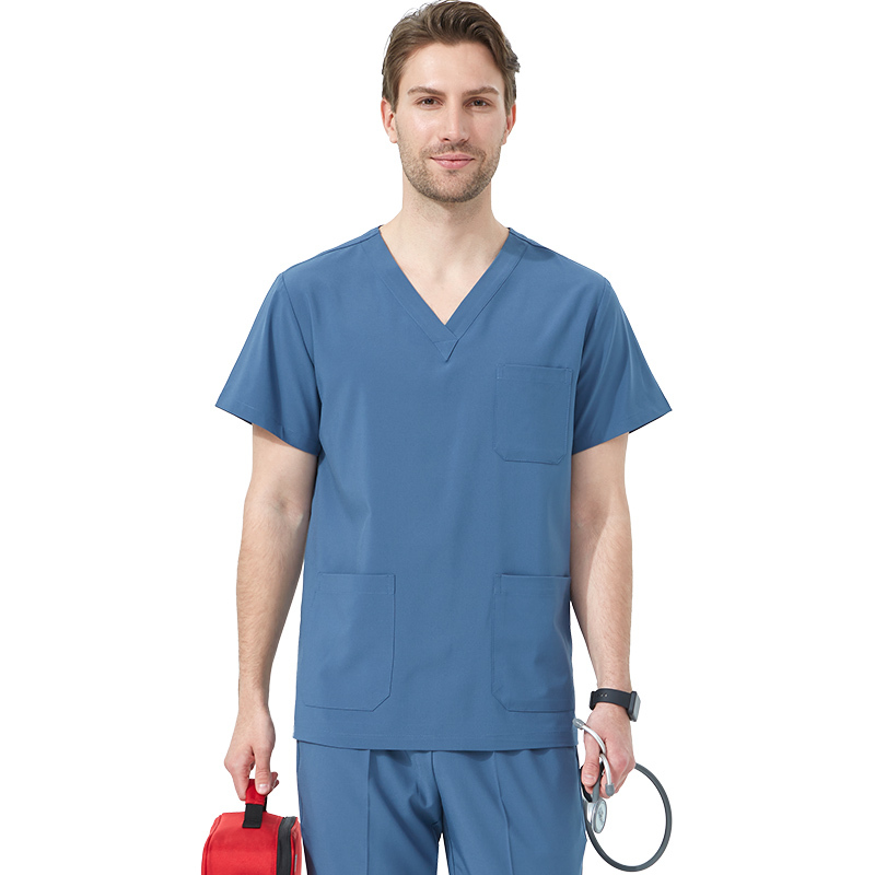 Men Gray Blue