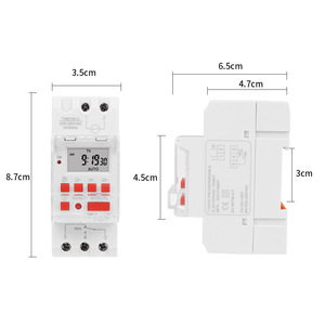 TM919B 5V 12V 24V 110V 220V AC85-265V 30A Programmier barer digitaler Timer-Schalter DIN Automatischer Zyklus-Timing-Controller für Licht lüfter - Product Image 3