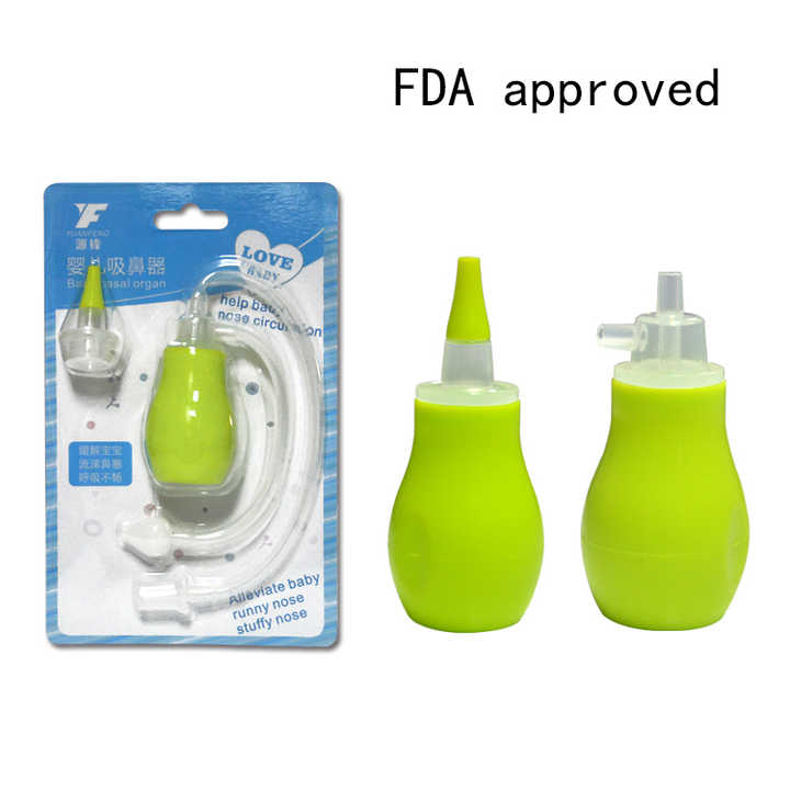 Sniffer de silicona reutilizable para bebés, para prevenir la succión de mocos, limpiador de ventosa para bebés recién nacidos, aspirador Nasal