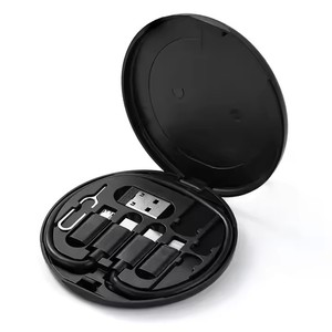 多功能Usb适配器套件多种类型充电电缆数据线存储盒套装 - Product Image 1