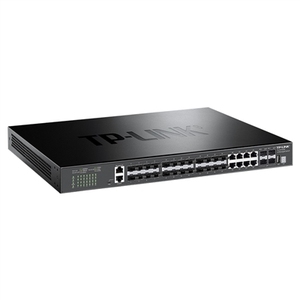 TP-Link TL-SH7428F 10ギガビットアップリンクスタック3層ネットワーク管理スイッチ24ギガビットSFP光産業部品 - Product Image 2