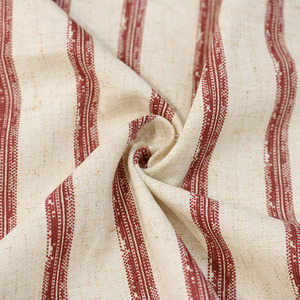 New Classic Wide Stripe Printed <strong>Linen</strong> Cotton <strong>Fabric</strong> Vintage <strong>Linen</strong> Cotton Blend Shirt <strong>Fabric</strong> Wholesale - Product Image 5