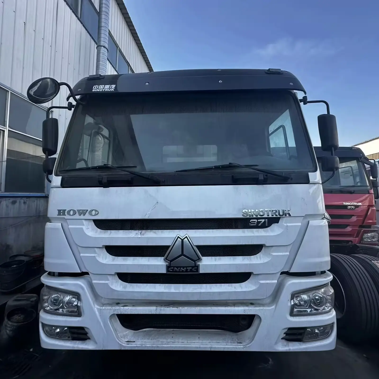 Sinotruk HOWO 8x4 ued xe tải 12 bánh với điều kiện tốt tip xe tải tipper xe tải để bán.