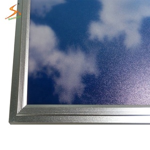 ราคาโรงงานสีฟ้าภาพ Led 600X600เพดานแผงไฟ36วัตต์ตารางนำแสงแผง - Product Image 6