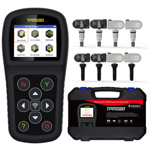 CGSULIT TPMS80 programma di strumenti di servizio TPMS sensori TS01 attiva relguadagna tutti i sensori ripristino TPMS leggi Clear TPMS DTCs - Product Image 1