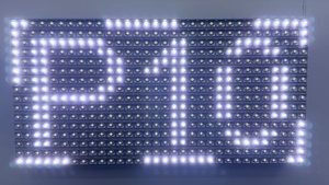 Venta caliente Pantalla de texto de publicidad de doble color al aire libre e Interior SMD DIP P10 P3.75 P5 Pantalla LED - Product Image 3