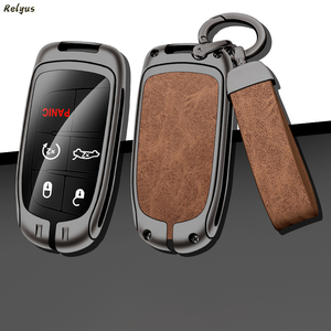 Zinc Alloy Car <strong>Key</strong> Case for Dodge RT Challenger Charger <strong>Journey</strong> RAM Remote Control Protector for DODGE R/T Logo Car <strong>Key</strong> Cover - Product Image 2