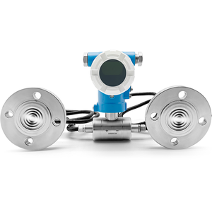 Transmisor de nivel de precisión | Sensor monocristalino de montaje superior, 0 contactos de medios | ± 0.1%/3 estabilidad y control remoto HART
