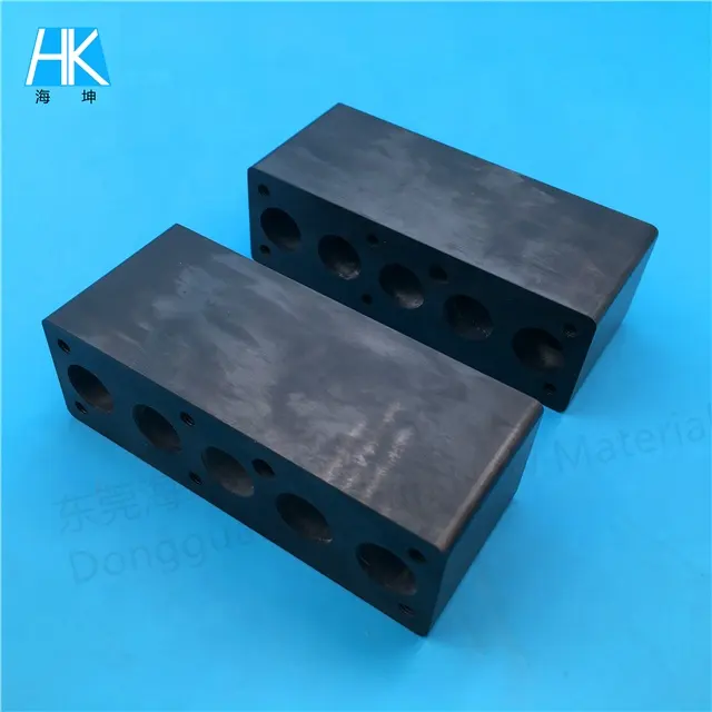 Caja de cerámica de nitruro de silicio negro aislante electrónico técnico