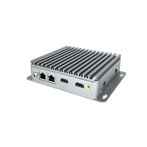 Lüfter los eingebetteter Intel Celeron J1900 HD-Anschluss kleiner Computer Dual 4lan 4com Industrie Mini-PC Win10 Pro WiFi